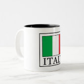Italien Zweifarbige Tasse (Vorderseite Links)