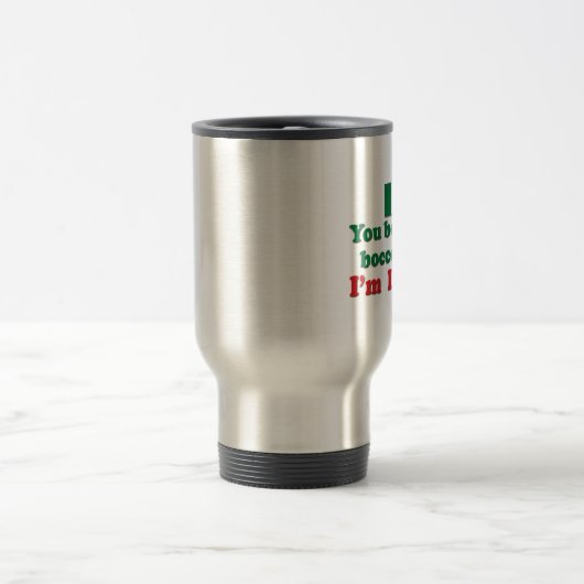 Italiener Bocce Bälle Reisebecher (Mittel)