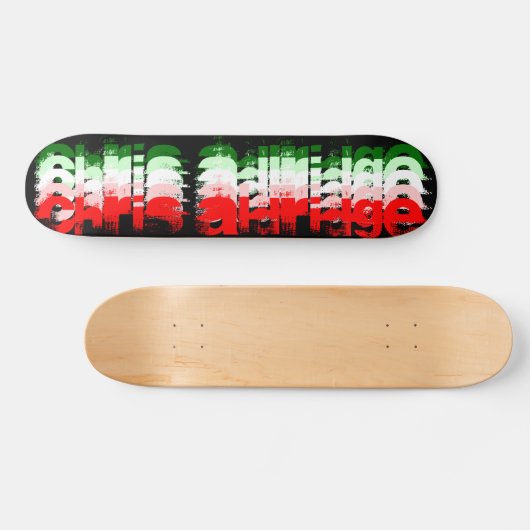 Italiener Chris ADLRIDGE, Skateboard (Horizontal)