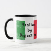 Italiener durch Einspritzungs-Wecker-lustige Tasse (Links)