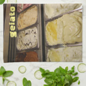 Italiener Gelato Küchentuch (Gefaltet)