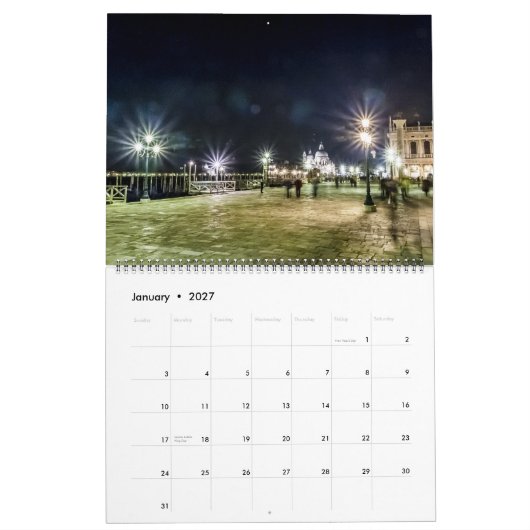 Italiener gestaltet 2013 landschaftlich kalender (Jan 2027)