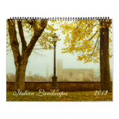 Italiener gestaltet 2013 landschaftlich kalender (Titelbild)