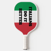 Italiener machen es besser mit Pickleball-Racke Pickleball Schläger (Rückseite)