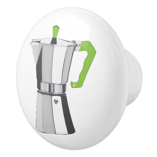 Italiener Moka Keramikknauf (Rechts)