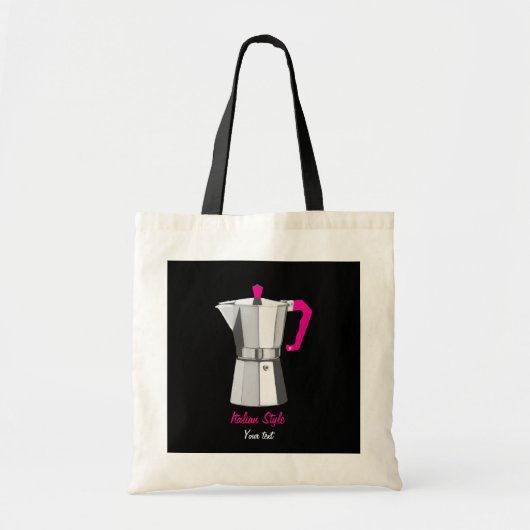 Italiener Moka Tragetasche (Vorne)