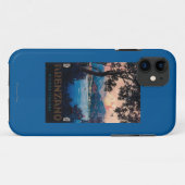 Italiener-Riviera-Reise-Plakat Case-Mate iPhone Hülle (Rückseite (Horizontal))