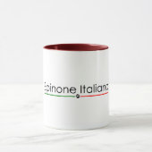 Italiener Spinone Tasse (Zentrum)