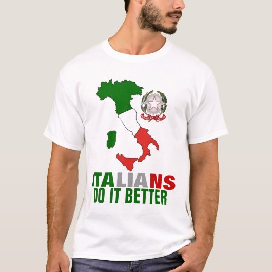Italiener T-Shirt (Vorderseite)