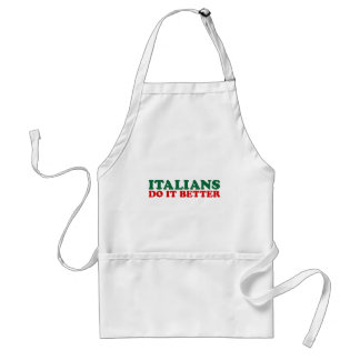 Italiener tun es besser schürze
