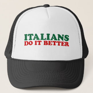 Italiener tun es besser truckerkappe