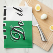 Italiener verbessert es lustiges handtuch (Viertel Falte)