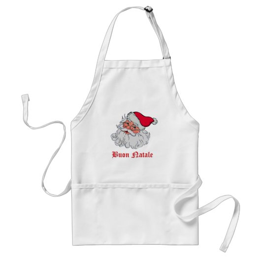 Italiener Weihnachtsmann #2 Schürze (Vorne)