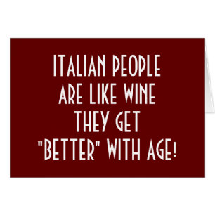 **ITALIENER WERDEN MIT ALTER*** IHNEN BESSER.