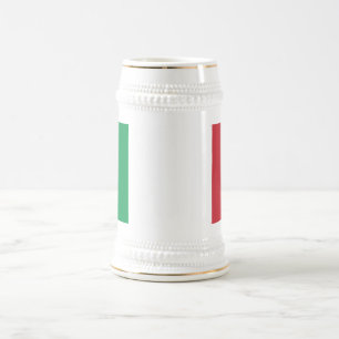 Italienflagge Bierglas