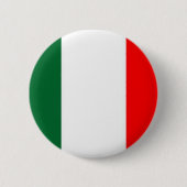 Italienflagge Button (Vorderseite)