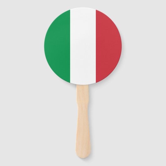 Italienflagge Fächer (Vorderseite)