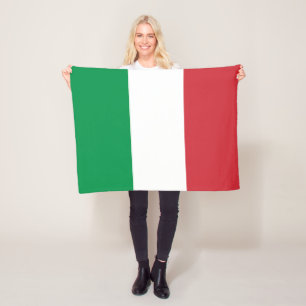 Italienflagge Fleecedecke