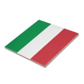 Italienflagge Fliese (Seite)