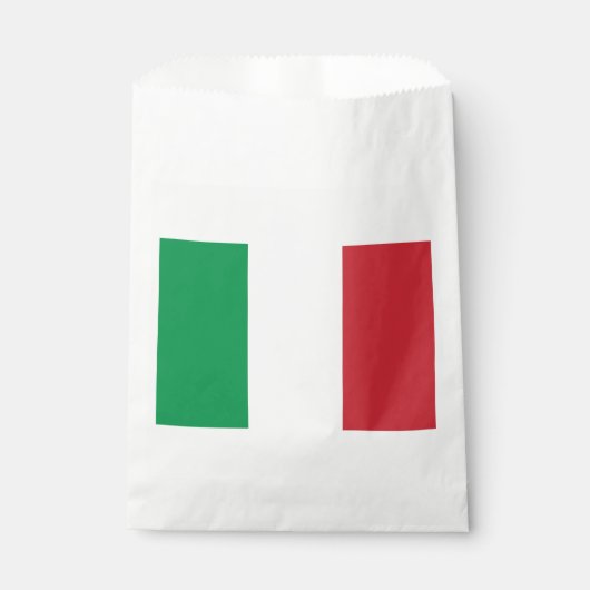 Italienflagge Geschenktütchen (Vorderseite)