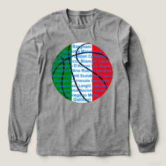 Italienisch-amerikanische Basketballspieler Tri-Blend Shirt