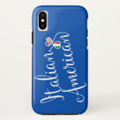 Italienisch-amerikanische Handy-Fall Case-Mate iPhone Hülle (Rückseite)