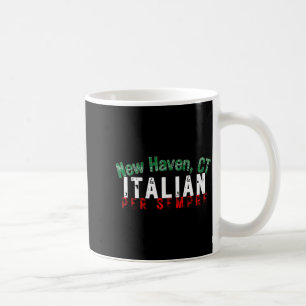 Italienisch-amerikanischer Stolz New Haven Ct Erbe Kaffeetasse