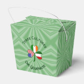 Italienisch-amerikanisches Kleeblatt Personalisier Geschenkschachtel (Rückseite)