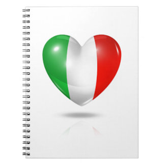 Italienisch Amore Heart - Notebook Notizblock