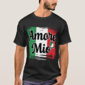 Italienisch Amore Mio Tshirt (Vorderseite)