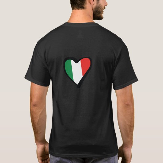 Italienisch Amore Mio Tshirt (Rückseite)