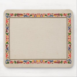 Italienisch-Arabesque-Ornamentengrenze Mousepad