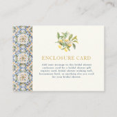 Italienisch Begleitkarte (Vorderseite)