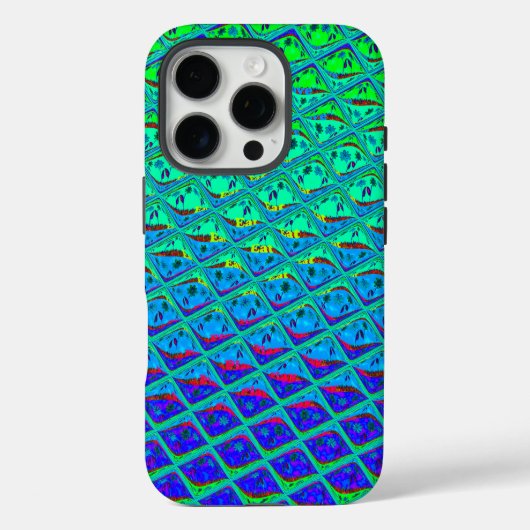 Italienisch Blue Mermaid Motif Art Print Case-Mate iPhone Hülle (Rückseite)