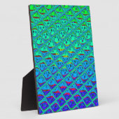 Italienisch Blue Mermaid Motif Art Print Fotoplatte (Seite)