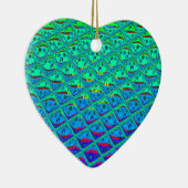 Italienisch Blue Mermaid Motif Art Print Keramikornament (Rechts)