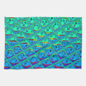 Italienisch Blue Mermaid Motif Art Print Küchentuch (Horizontal)