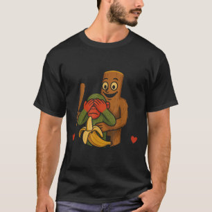 Italienisch Brainrot Chimpanzini Bananini Tung Sah T-Shirt