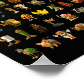 Italienisch Brainrot Gen-z Meme Funny Brain Rot Ch Poster (Ecke)