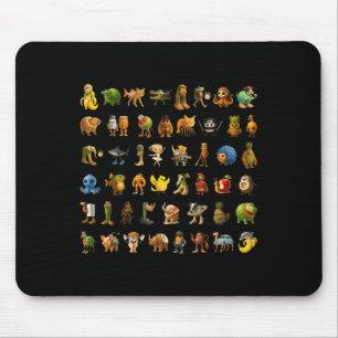 Italienisch Brainrot Gen z Meme Funny Brain Rot Ki Mousepad