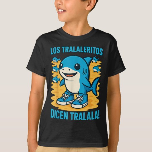 Italienisch Brainrot Los Traleritos Dicen Tralala, T-Shirt (Vorderseite)