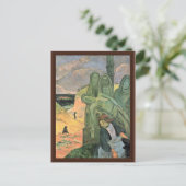 Italienisch: Calvario Breton (Il Cristo Verde), Postkarte (Stehend Vorderseite)