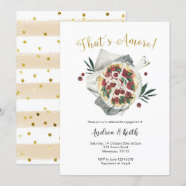 Italienisch Das ist eine weitere Verlobung Einladu Einladung