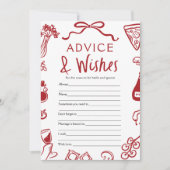 Italienisch erfährt Rat und wünscht Brautparty Gam Einladung (Vorderseite)