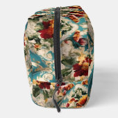 Italienisch Exquisite, delikate Blume mit Grün Waschbeutel (Rechts)