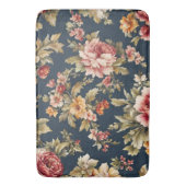 Italienisch Exquisite Schönes Blumenmuster Badematte (Vorderseite Vertikal)