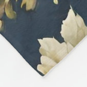 Italienisch Exquisite Schönes Blumenmuster Fleecedecke (Ecke)