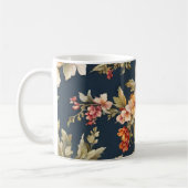 Italienisch Exquisite Schönes Blumenmuster Kaffeetasse (Links)