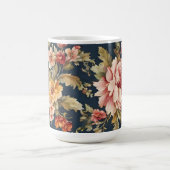 Italienisch Exquisite Schönes Blumenmuster Kaffeetasse (Mittel)