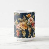 Italienisch Exquisite Schönes Blumenmuster Kaffeetasse (Mittel)